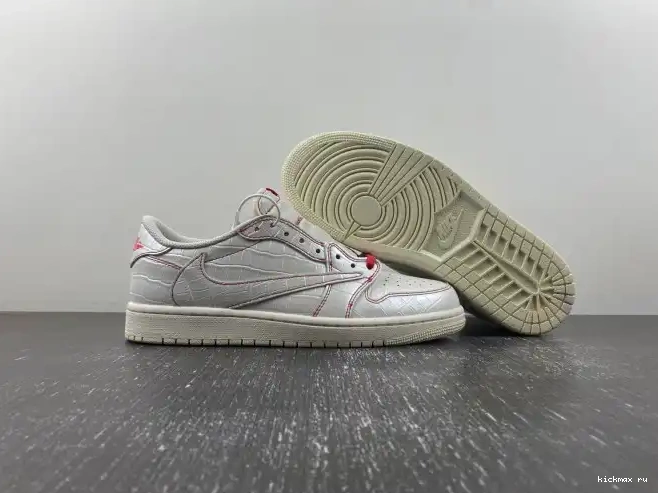 Rep Kickmax Travis OG 1 Air x Jordan Scott DM7866-601 Low 0331